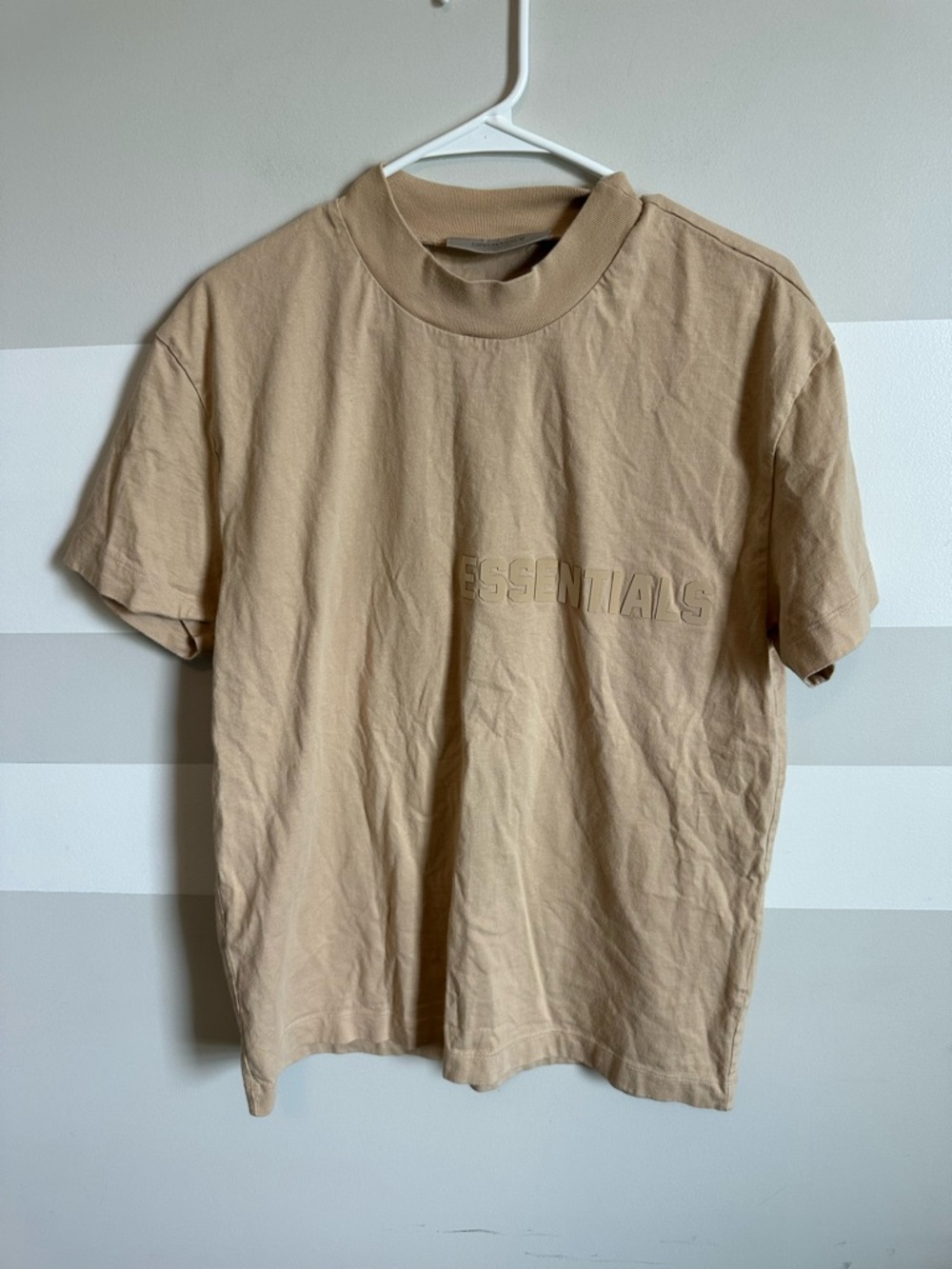Essentials Fear Of God Tee Womens Sand - Picture 3 of 6
